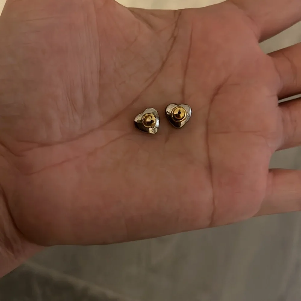 Juicy couture heart earrings.​